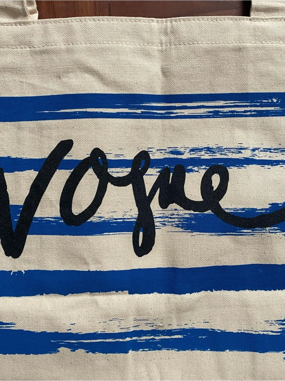 Vogue Magazine Canvas Tote Bag